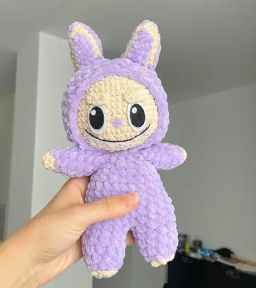 How to Crochet Labubu Like a Pro🧶 Even If You’re a Total Beginner!